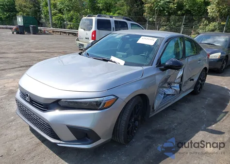 2023 Honda Civic Sport from USA, damaged, VIN 2HGFE2F59PH511997